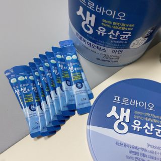 서울약사신협_프로바이오생유산균_2.5G x 100포 — 5점을 준 리뷰어가 2021년 2월 올린 사용 사진
