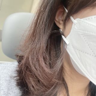 케이파이 나날마스크 [케이파이 나날] KF94 마스크 50매입 (개별포장) ,  여름에도 좋은 숨쉬기 편한 순수 국산 마스크 — 5점을 준 리뷰어가 2022년 7월 올린 사용 사진