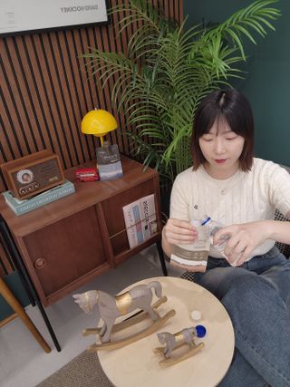 일일하우 슬리밍 플랜B 고소한 귀리맛, 진한 카카오맛 (체중조절식) — 5점을 준 리뷰어가 2023년 5월 올린 사용 사진
