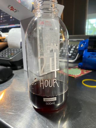 클린24시간 1BOX(5포) + 전용보틀(500ml) — 5점을 준 리뷰어가 2023년 8월 올린 사용 사진