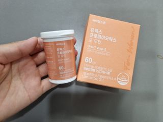 [바이탈스푼] 여성 질 유산균, 유렉스프로바이오틱스 포 우먼 (60캡슐) — 5점을 준 리뷰어가 2022년 7월 올린 사용 사진