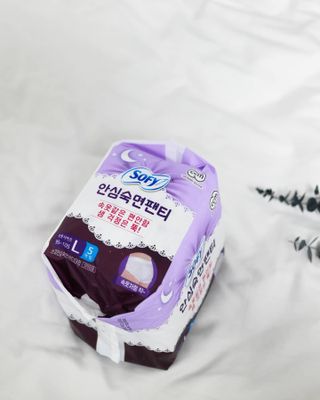 LG유니참 쏘피SOFY [SOFY] 안심숙면팬티 리뉴얼 — 5점을 준 리뷰어가 2021년 3월 올린 사용 사진