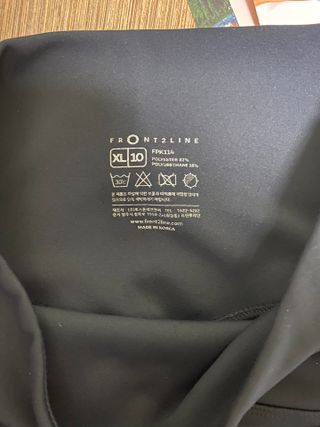 프런투라인 릴리즈 프레쉬 레깅스 — 5점을 준 리뷰어가 2022년 4월 올린 사용 사진