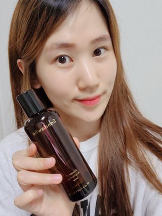 스킨큐어 산다화 비타민c 화이트닝 토너 150ml — 5점을 준 리뷰어가 2022년 2월 올린 사용 사진
