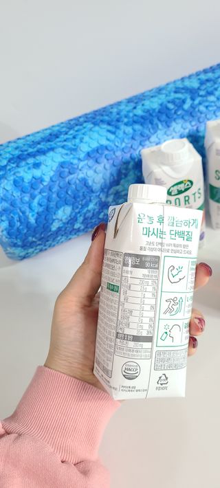 셀렉스스포츠 셀렉스 스포츠 웨이 프로틴 복숭아_ 330ml x 12팩 — 4점을 준 리뷰어가 2021년 11월 올린 사용 사진