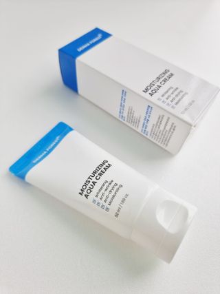 더마포레스트 모이스처라이징 아쿠아크림 / 수분크림 히알루론산 펩타이드 보습 미백 주름개선 — 5점을 준 리뷰어가 2021년 7월 올린 사용 사진