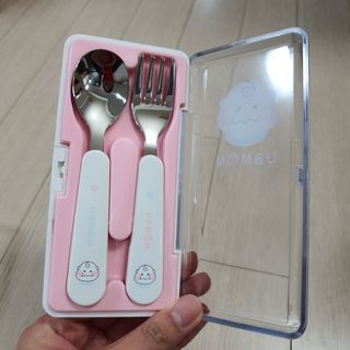 유비맘 스푼포크 케이스 세트 1+1 _컬러랜덤 발송 — 5점을 준 리뷰어가 2020년 12월 올린 사용 사진