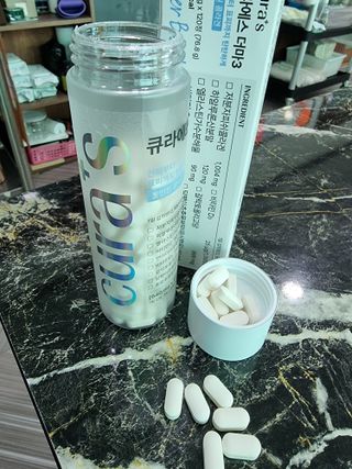 [큐라에스] 뮤신콜라겐 더마3 76.8(1개월분) — 5점을 준 리뷰어가 2023년 12월 올린 사용 사진
