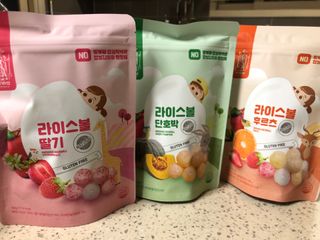 아비삭라이스볼 3종 /딸기,후르츠,단호박 — 5점을 준 리뷰어가 2021년 5월 올린 사용 사진