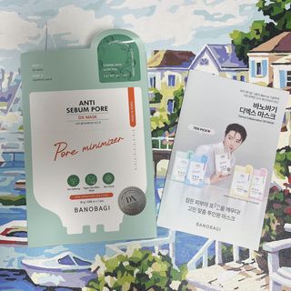 바노바기 코스메틱 바노바기 디엑스 마스크 — 5점을 준 리뷰어가 2024년 7월 올린 사용 사진