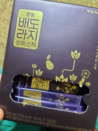 광동생활건강 나우 [광동] 배도라지 쌍화스틱 10mL x 100포 — 5점을 준 리뷰어가 2022년 12월 올린 사용 사진