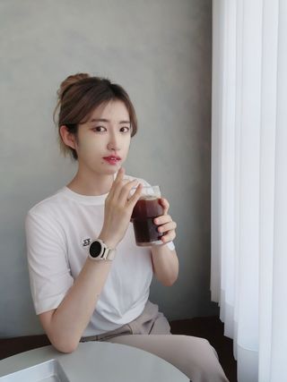 더그린랩 WOMEN TWIST MODAL SHORT SLEEVE — 5점을 준 리뷰어가 2023년 6월 올린 사용 사진