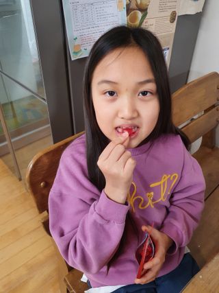 [푸름웰니스] 라바 멀티비타민 구미 36g — 5점을 준 리뷰어가 2022년 3월 올린 사용 사진