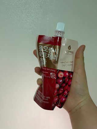 자연에온 몽모랑시 타트체리 착즙 100mL 10개입 2BOX — 5점을 준 리뷰어가 2021년 1월 올린 사용 사진