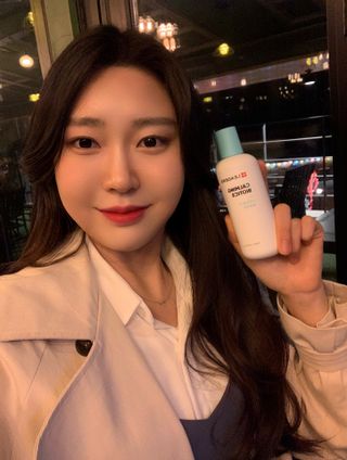 리더스코스메틱 리더스 카밍 바이오틱스 에센스 워터 — 4.5점을 준 리뷰어가 2021년 3월 올린 사용 사진