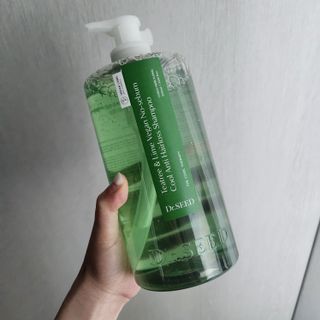닥터시드 티트리 앤 라임 비건 지성케어 쿨 탈모 샴푸 (1000ml) — 5점을 준 리뷰어가 2024년 4월 올린 사용 사진