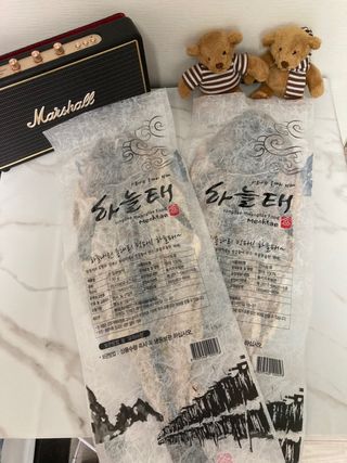 [오늘바스켓] 용대리 손질하늘태 130g — 5점을 준 리뷰어가 2021년 6월 올린 사용 사진