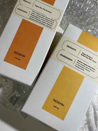 [녹산] 비건 대나무 밸런싱 수분 토너 + 비건 바이오 비타 에센스 — 4.5점을 준 리뷰어가 2022년 10월 올린 사용 사진