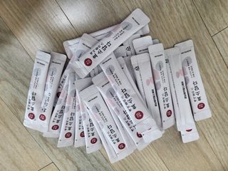FREE [경남제약헬스케어] 런칭기념 케어플러스 참효소답다 3g x 30포/곡물효소&콤부차 — 5점을 준 리뷰어가 2023년 10월 올린 사용 사진