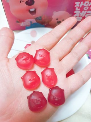 [팔도] 잔망루피젤리 믹스베리맛 42g 8개 — 5점을 준 리뷰어가 2022년 1월 올린 사용 사진