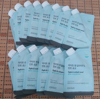 아므_이너뷰티 라이트 앤 딜라이트 밀 민트 초코 — 4.5점을 준 리뷰어가 2021년 8월 올린 사용 사진