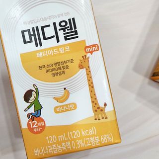 메디웰 페디아드링크 미니 바나나맛 — 2점을 준 리뷰어가 2022년 8월 올린 사용 사진