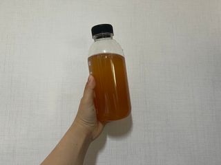 클린24시간 레드박스 1BOX(5포) + 전용보틀(500ml) — 5점을 준 리뷰어가 2024년 1월 올린 사용 사진