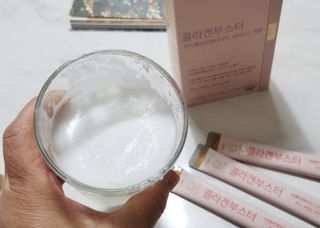 더리틀스 콜라겐부스터 — 5점을 준 리뷰어가 2022년 12월 올린 사용 사진