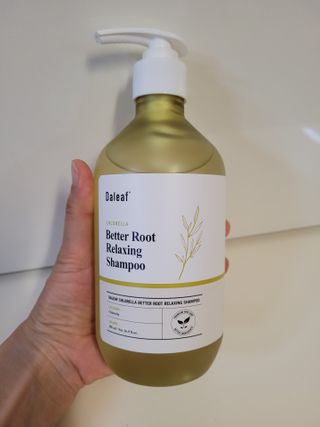 달리프 클로렐라 베러 루트 릴렉싱 샴푸 500ml — 5점을 준 리뷰어가 2021년 6월 올린 사용 사진