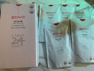 클린24시간 1BOX(5포) + 전용보틀(500ml) — 5점을 준 리뷰어가 2022년 9월 올린 사용 사진