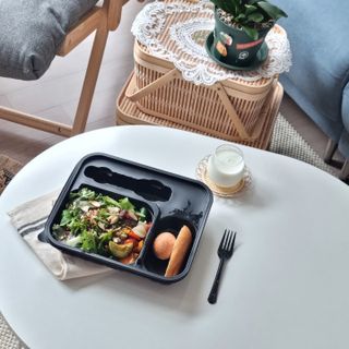 참살이도시락 작심삼일 샐러드도시락 3개 맛보기 새벽배송 또는 택배배송 — 5점을 준 리뷰어가 2021년 9월 올린 사용 사진