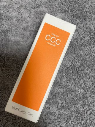 더마 사이언스 비타민 CCC 앰플 기미 브라이트닝 세럼 30ml — 3점을 준 리뷰어가 2021년 8월 올린 사용 사진