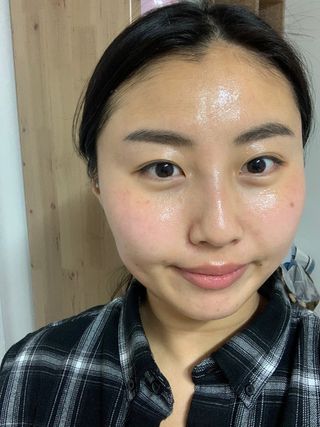 리더스코스메틱 리더스 카밍 바이오틱스 크림 마스크 — 5점을 준 리뷰어가 2021년 3월 올린 사용 사진