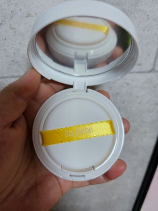 소이베베X신비아파트 모이스쳐 선팩트 SPF50+ PA+++ — 5점을 준 리뷰어가 2023년 4월 올린 사용 사진