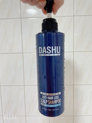 다슈코리아 다슈 데일리 단백질 한방 두피 골드 샴푸 500ml — 3점을 준 리뷰어가 2021년 4월 올린 사용 사진