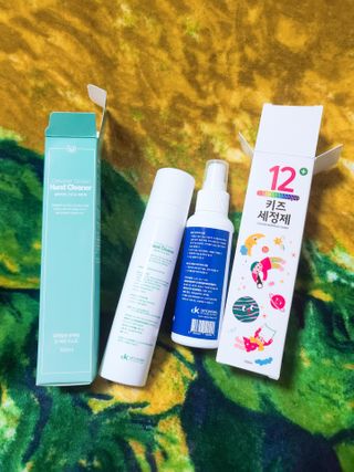 셀바이져 항균 스프레이 핸드워시 + 키즈세정제 SET — 5점을 준 리뷰어가 2021년 2월 올린 사용 사진