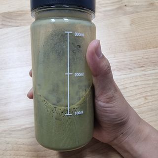 [뷰캔] 건강한 식사대용 앰퍼샌드 단백질 쉐이크 초코&말차 50g — 4점을 준 리뷰어가 2022년 6월 올린 사용 사진