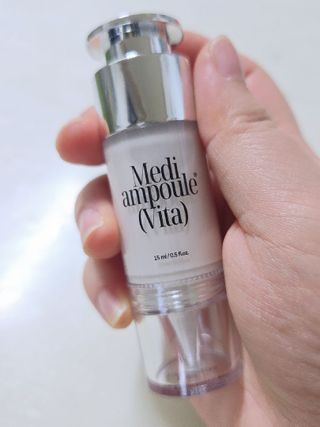 📷프리 (인스타체험단) [밀리밀리] 메디 앰플 비타 15ml — 5점을 준 리뷰어가 2025년 10월 올린 사용 사진