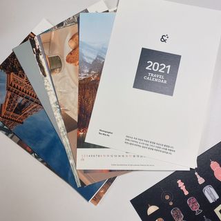 라운디드 코리아 [라운디드] 2021 TRAVEL CALENDAR_여민수 — 5점을 준 리뷰어가 2021년 2월 올린 사용 사진