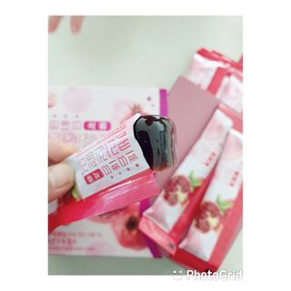 헬스업_쁘띠쁘띠석류콜라겐젤리_20g x 14포 — 5점을 준 리뷰어가 2021년 2월 올린 사용 사진