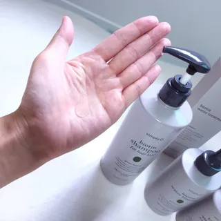 심플리오 비오틴 탈모케어 솔루션 3종 샴푸500ml+앰플100ml+워터 트리트먼트 250ml — 5점을 준 리뷰어가 2022년 7월 올린 사용 사진