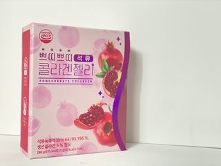 헬스업_쁘띠쁘띠석류콜라겐젤리_20g x 14포 — 4.5점을 준 리뷰어가 2021년 2월 올린 사용 사진