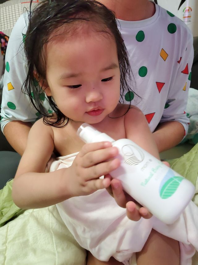 맘이 내추럴 베이비 케어 크림+바디오일 리뷰 사진
