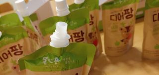 [몸엔용] 우리 아이 건강간식, 달콤한 녹용곤약젤리 디어팡 4종 — 5점을 준 리뷰어가 2022년 3월 올린 사용 사진
