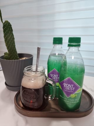 몽베스트 Montbest with Sparkling water Lime20병 — 5점을 준 리뷰어가 2021년 10월 올린 사용 사진