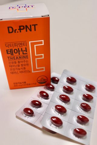 [Dr.PNT] 스트레스로 인한 긴장 OUT! 닥터피엔티 테아닌 — 5점을 준 리뷰어가 2023년 2월 올린 사용 사진