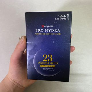 리더스코스메틱 리더스 프로 하이드라 아미노 슬리핑 마스크 — 5점을 준 리뷰어가 2021년 1월 올린 사용 사진