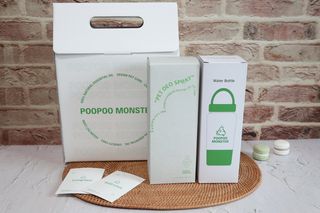 [푸푸몬스터](선물세트) 비건 펫 데오 스프레이(탈취제) 500ml (유향/무향 택 1)+산책 물통+메시지카드 — 5점을 준 리뷰어가 2022년 8월 올린 사용 사진