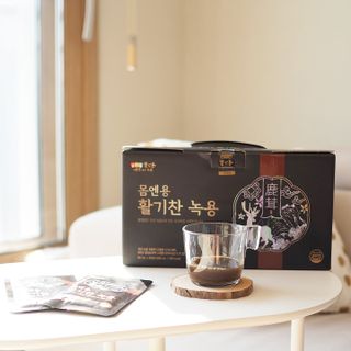 [몸엔용] 몸엔용 판매 1위 녹용 가성비 갑, 활기찬녹용 30포 — 5점을 준 리뷰어가 2021년 11월 올린 사용 사진