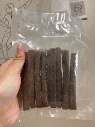 My Pet Care 천연단백질 치아건강에 개좋아 — 5점을 준 리뷰어가 2021년 2월 올린 사용 사진